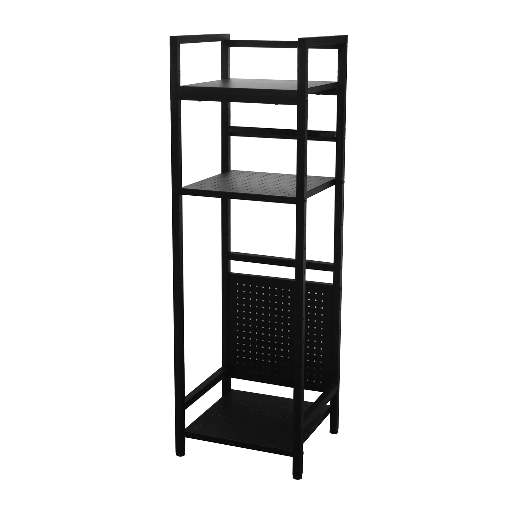 ケンオクヤマ　棚　ブラック Amazon｜コンティークス タワーラック 45×40cm 高さ140cm ブラック