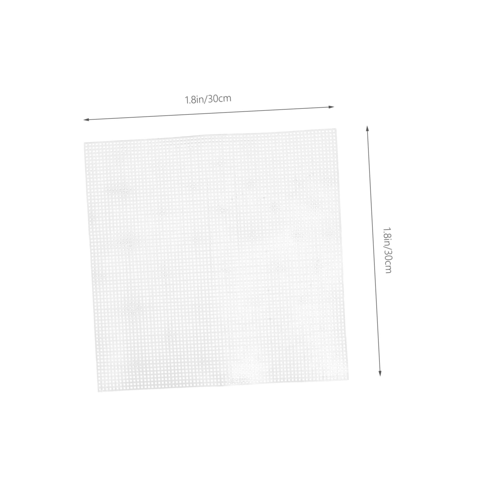 Holibanna Plastic Mesh for Bag Making Knit Craft Supplies 5pcs Embroidery Gris Sheets Crochet Bag Supplies