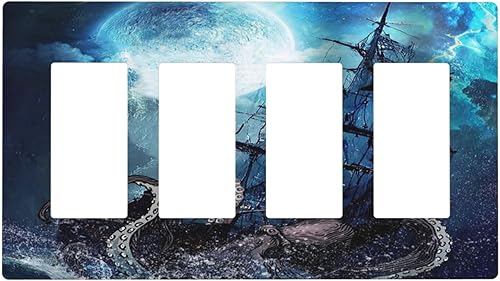 Vista 349 de Placa de pared con interruptor de luz de doble interruptor de pared para niños, diseño de dinosaurio, galaxia, espacio exterior, planeta, nebulosa