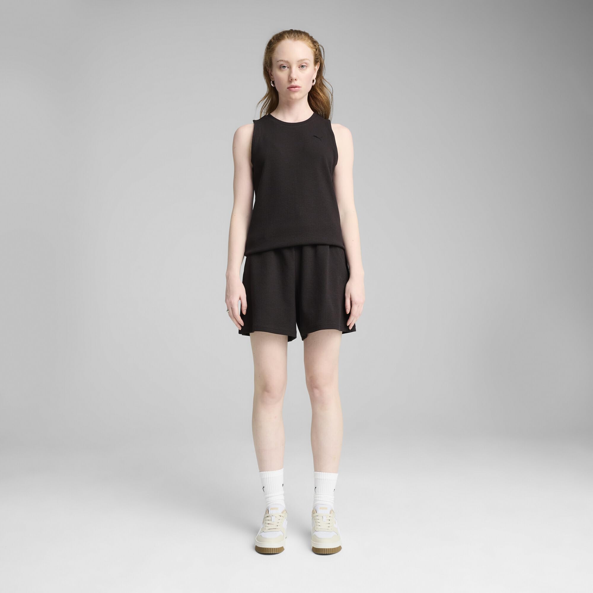 PUMA Short 5" à Taille Haute Her Femme