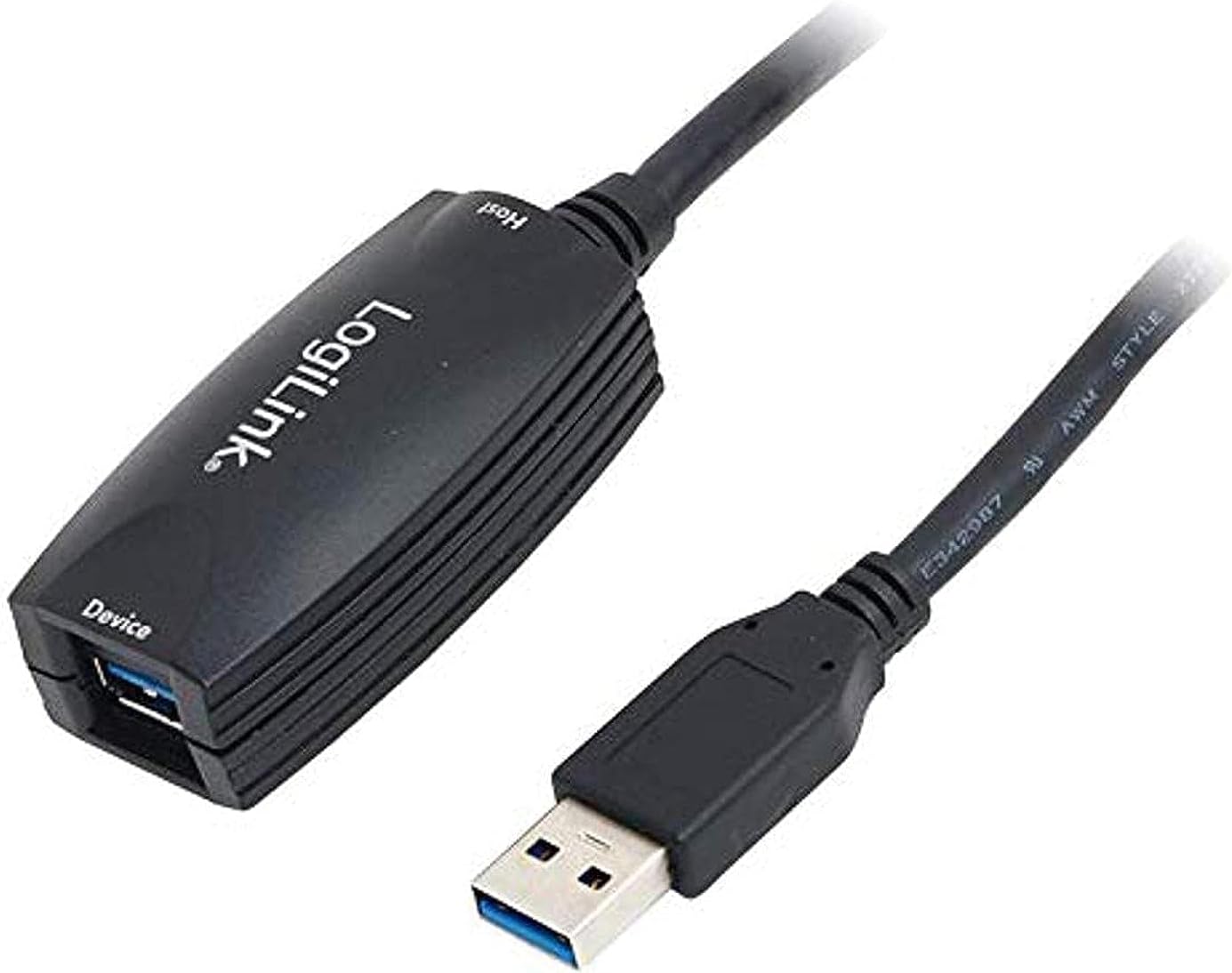 Logilink 5m USB 3.0 Repeater Cable - Black