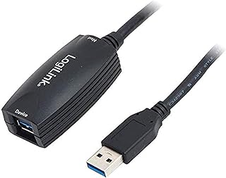 Logilink 5m USB 3.0 Repeater Cable - Black