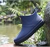 Rain Boots, Rain Shoes, Men's, Work or School, Business, Stylish, Cool, Rain Protection, Waterproof, Rain or Shine, Short, Low Cut, Outdoor, Rain Shoes, Non-Slip, Flexible, Casual, No Fatigue, High