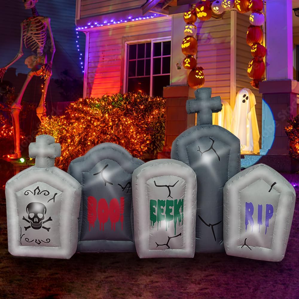 6 Ft Halloween Inflatable Outdoor Decorations, Halloween