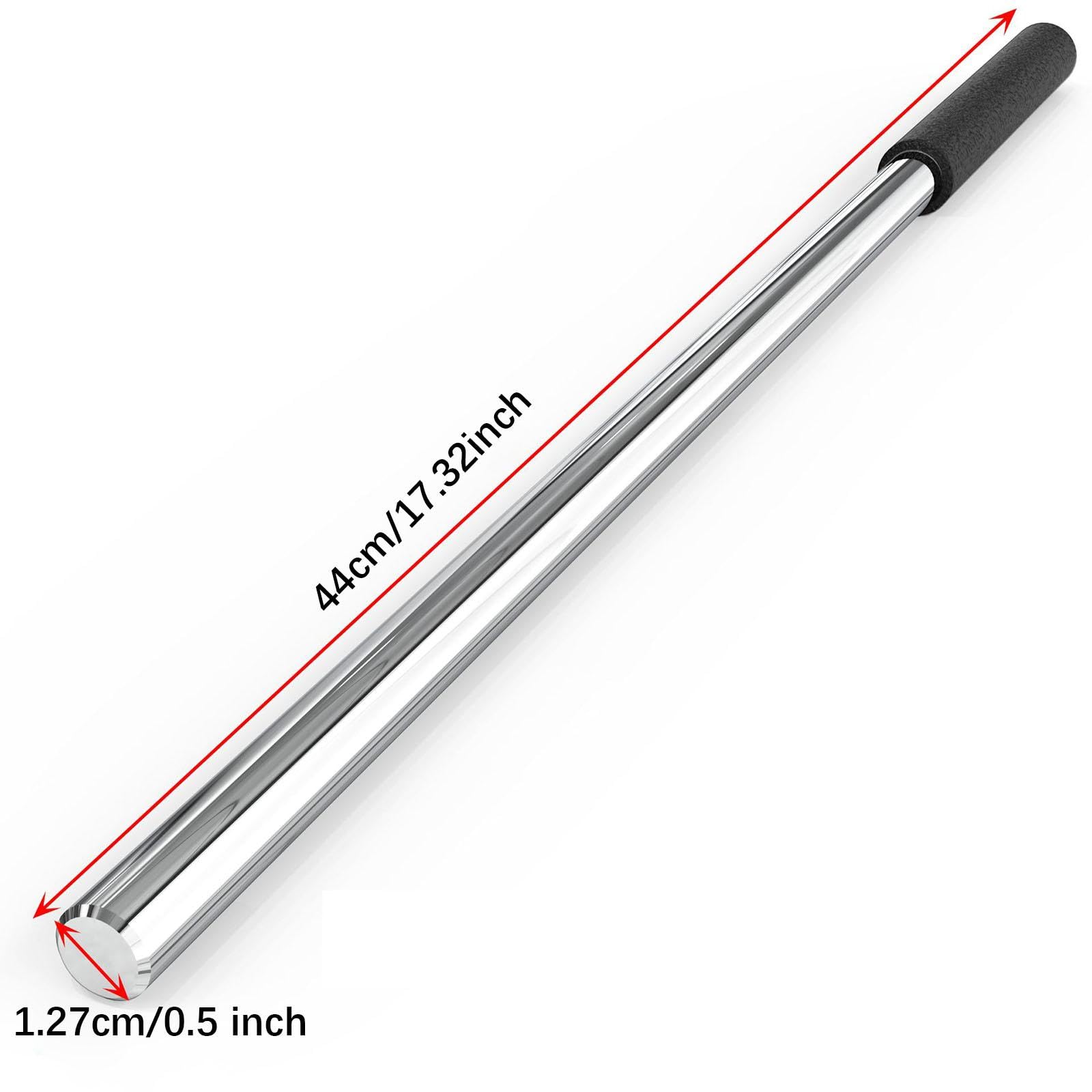 KESOTO 2x Barras de Torsión para Puerta de Garaje con Resorte de Acero Y Ajuste Profesional, Longitud de 44 Cm, Mango Antideslizante