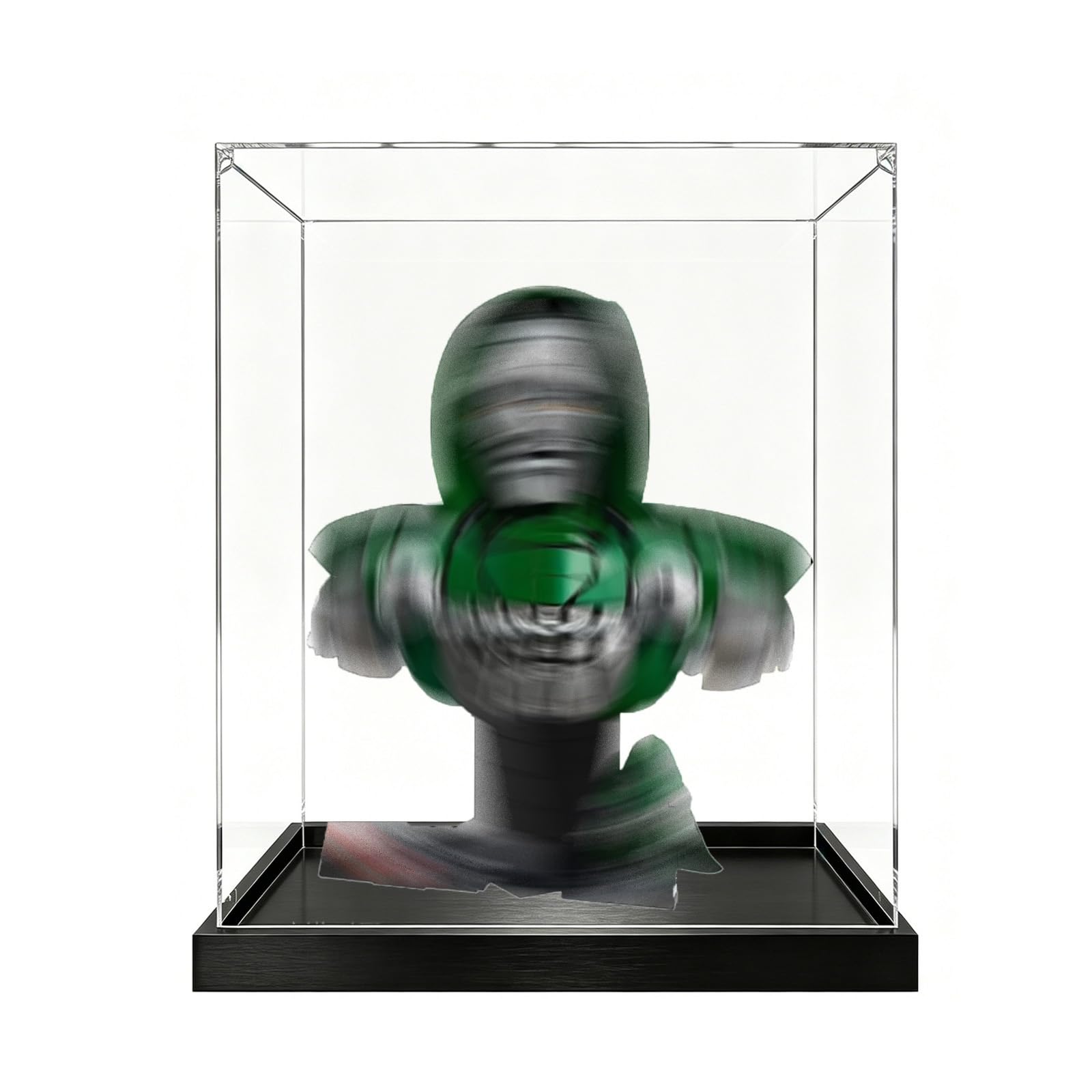 Vitrine Acrylique Transparente Compatible avec Le‑go 76345 Buste (2mm)