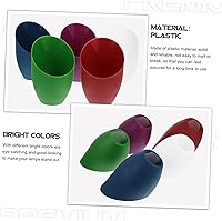 Vista 5 de Veemoon 5 Uds. Pantalla de herradura para lámparas de mesa, pantallas de lámpara rústicas, pantallas de lámpara para lámparas de pie, cubierta