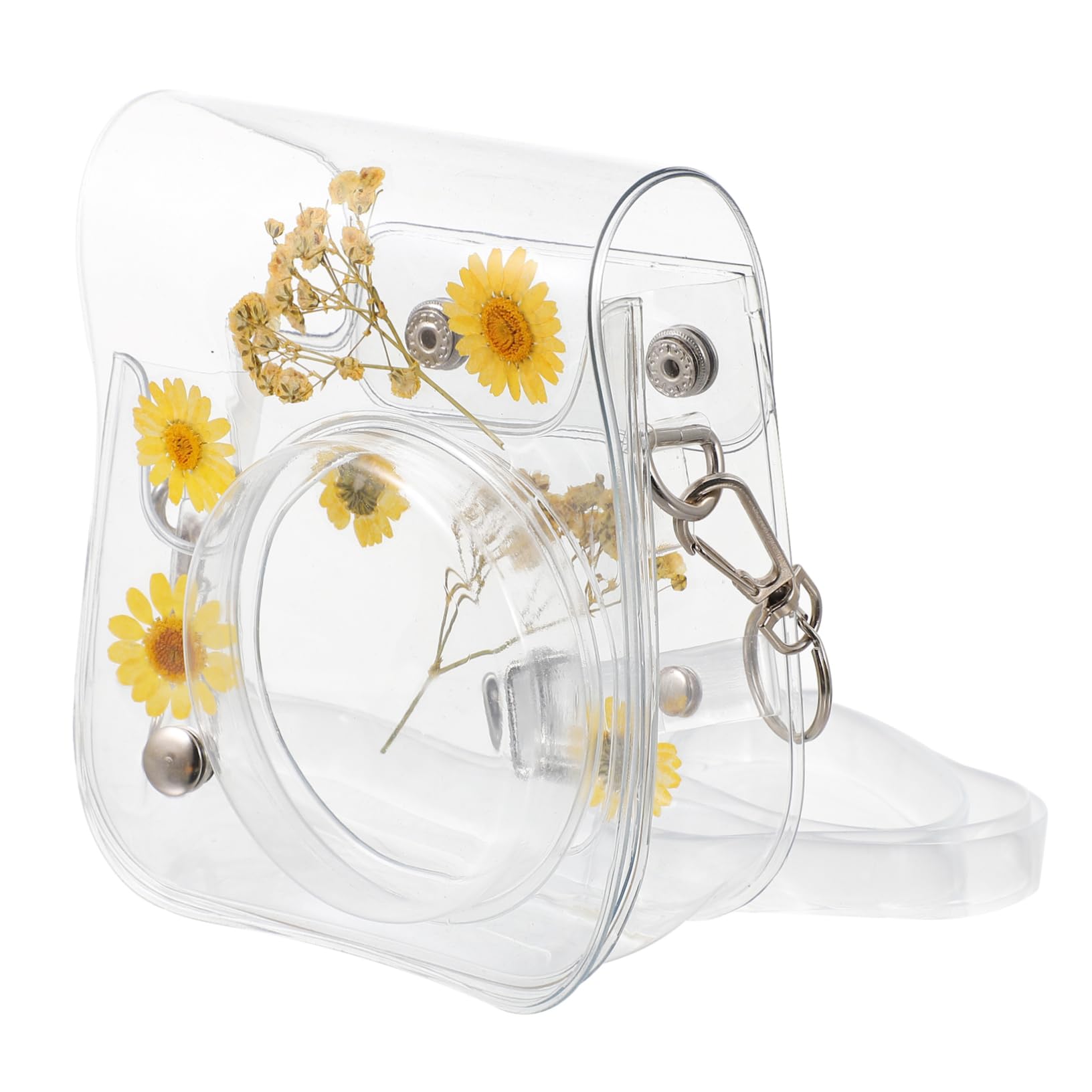 POPETPOP Mini Camera Bag Flower Design Protective Cover Compact Portable Fits 11/9/8 Models