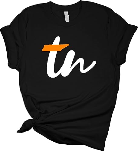 Camiseta de manga corta para mujer, diseño de Tennessee VS. Alabama, camiseta de fútbol americano TN Orange State T Team Color Tennessee VS. Alabama