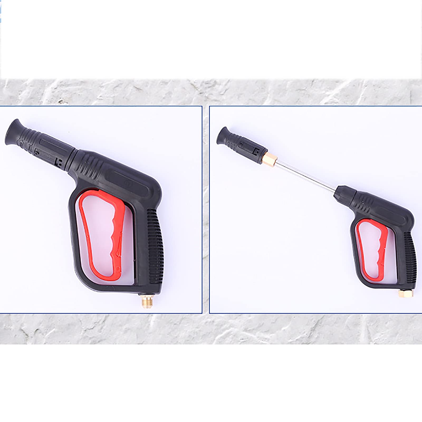 Pistola Pulverizadora para Riego Pistola de agua extendida pistola barra larga herramienta limpieza alta presión jardín para Limpiar Riego