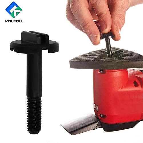 Miniatura 3 de KOLEOLL 06-75-0025 Tornillo de almohadilla de respaldo de hoja compatible con Milwaukee M18 2626-20 F40A y F40B Multi-Tool Longitud total 1.575 in