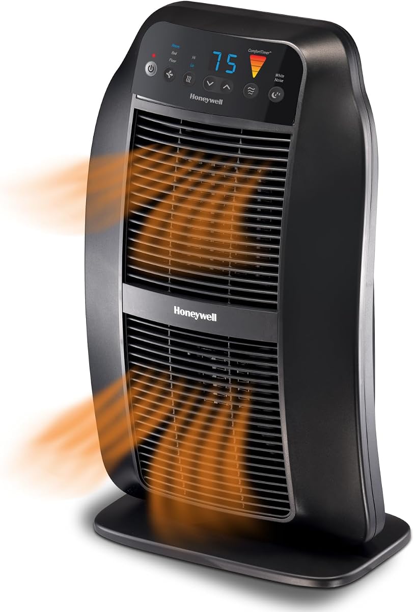 Genius HeatGenius Calentador cerámico, negro, HCE840B