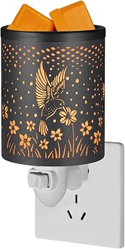 Hummingbirds Plug in Wax Warmer Candle Wax Warmer for Scented Wax melt Warmer Plug in Wax melt Warmer Wax Burner Electric Wax Melter Candle Warmer as Home Decor Gifts for Women