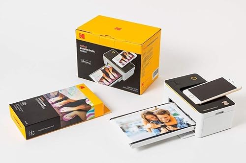 Vista 8 de Kodak Cartucho PHC wi-fi y dock para imprimir fotos, cartucho de repuesto y hojas para fotos