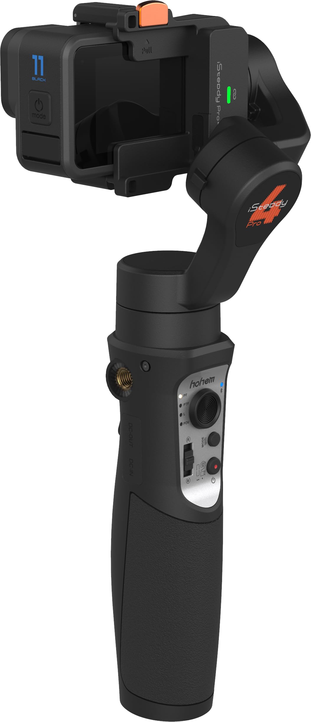 Hohem Isteady Pro 4 PRO4-BK Gimbal, Czarny, 50 cm
