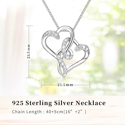 Miniatura 5 de LOLA CLORIS Collar para madre e hija, regalo para madre e hija, regalos de cumpleaños para mamá de hija, regalos de Navidad para mamá, collar de