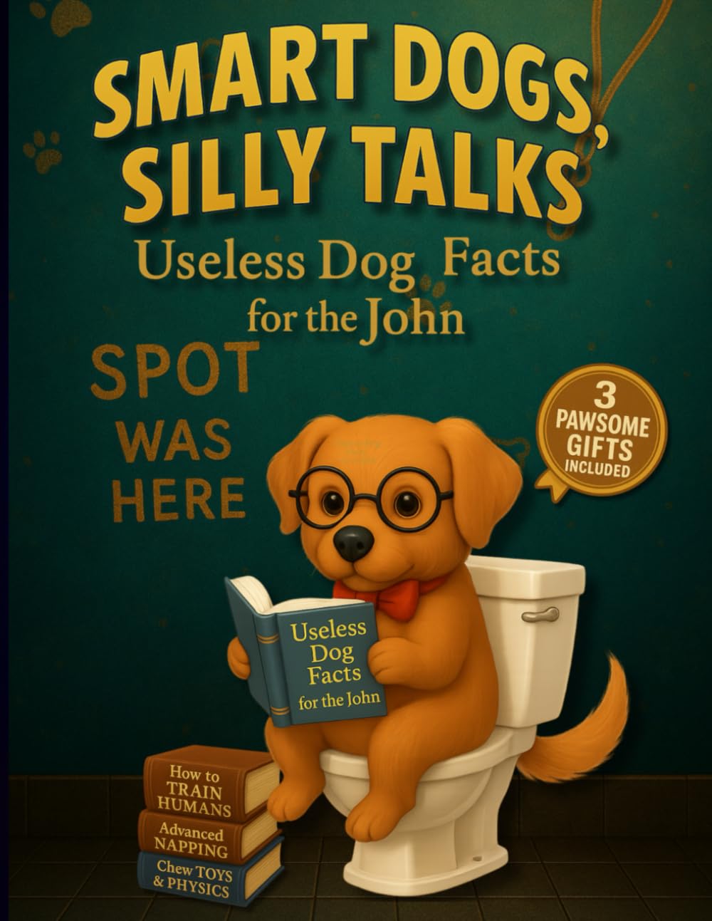 Smart Dogs, Silly Talks - Useless Dog Facts for the John: For Dog Lovers Tired of Boring Bathroom Breaks, This Bathroom Book is Packed with Trivia,