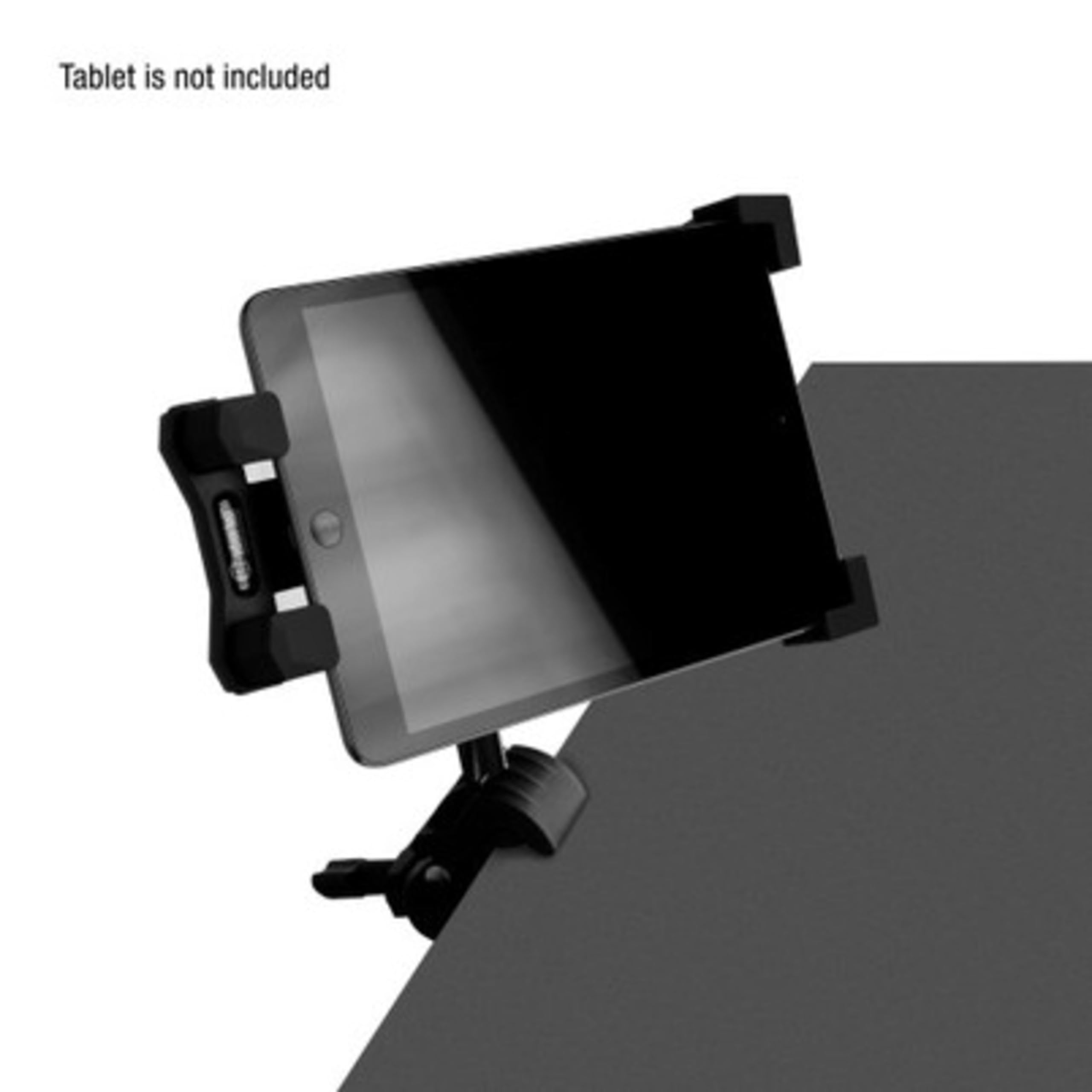 Adam Hall Stands THMS 1 – uniwersalny uchwyt na tablet z wielofunkcyjnym uchwytem