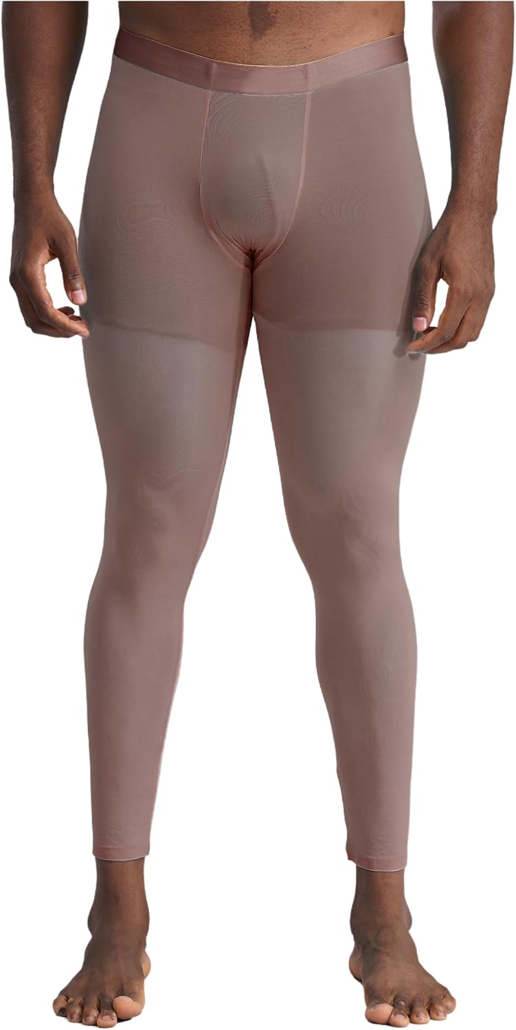 Lejafay Men Compression Pants Tights Leggings Baselayer Trousers for Running Workout Sports Yoga