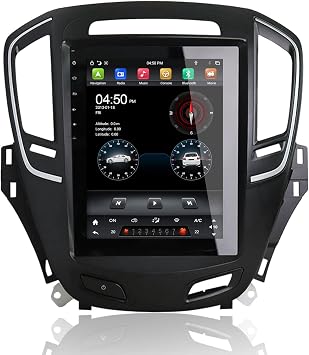Tesla Style Radio Android Car Stereo 2 Din GPS Navigation for Opel Insignia/Buick Regal 2014-2018 Multimedia Player Auto Radio 9.7 inch Vertical Screen Head Unit Support Wireless Carplay DSP