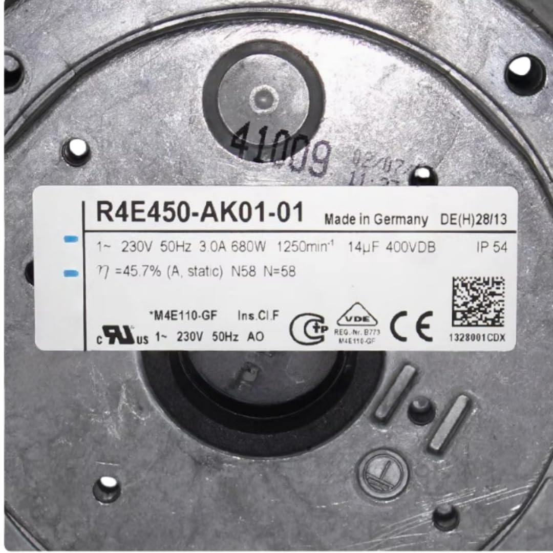 FCARUMIQP R4E450-AK01-01 230V 3.0A 680W 1250RPM Cooling Fan 450mm