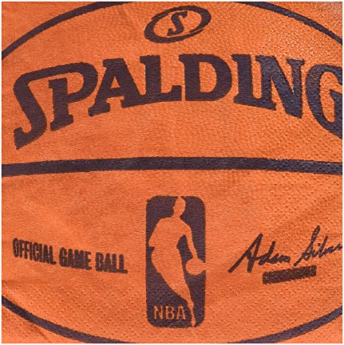 Spalding Basketball Party Napkins - 5