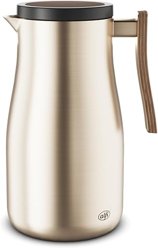 ALSAIF ALFI Insulated Coffee Carafe,Stainless Steel Vacuum Thermal Pot Flask for Coffee