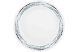 Corelle Livingware Ocean Blues 10.25" Dinner Plate Set of 4