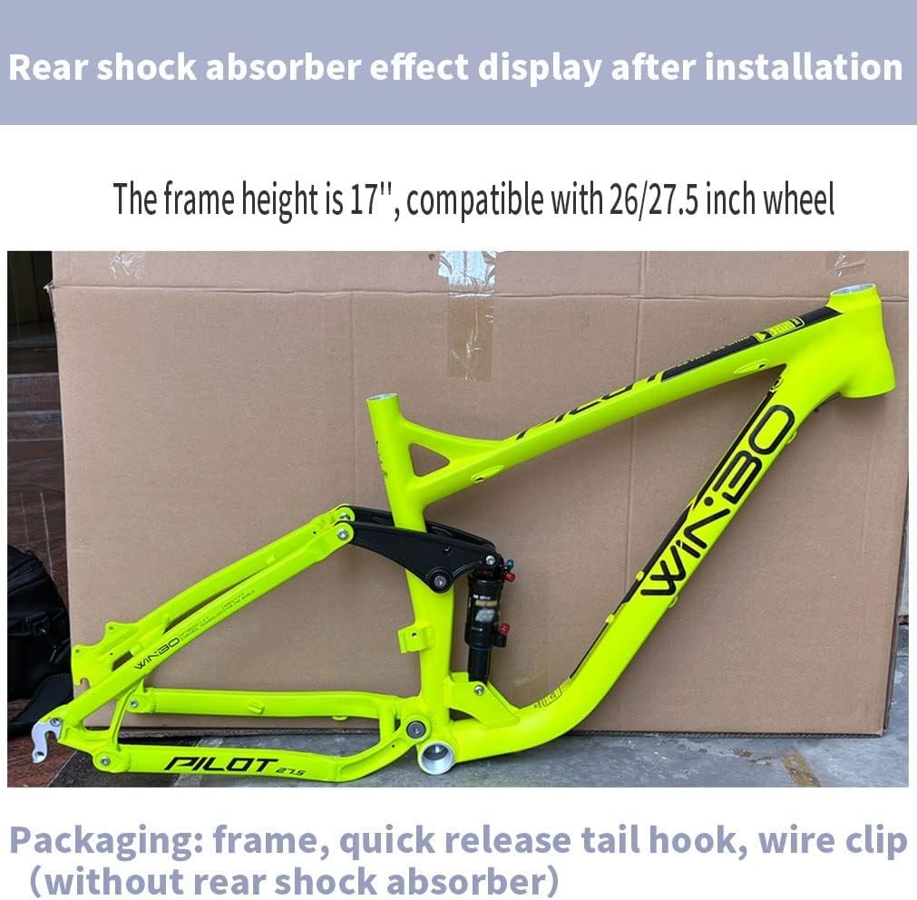 Quadro de suspensão para MTB 26/27.5er Trilha de freio a disco