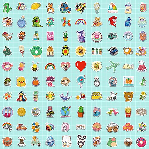 600 Pcs Cute Stickers For Kids, Water Bottle Stickers, Vinyl Aesthetic Stickers, Waterproof Stickers For Laptop Skateboard Scrapbook Animal Kawaii Teacher Computer Hydroflask, Mixed Colorful Sticker Packs For Teens Girls Kids Adults #TOP7