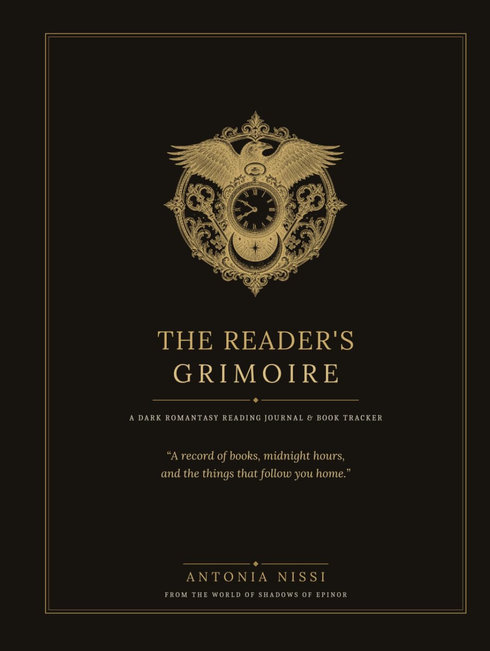 THE READER'S GRIMOIRE: A Dark Romantasy Reading Journal & Book Tracker