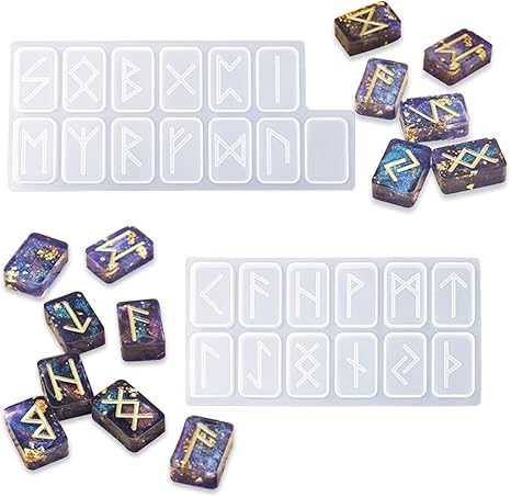 Amazon Co Jp Tikootik ルーン文字 シリコンモールド 古代文字 占い 神秘的 石板 Uvレジン エポキシ 樹脂 手作り エネルギー記号 符号 占い 25種類 2個セット ルーン文字型 ホビー Amazon Co Jp Tikootik ルーン文字 シリコンモールド 古代文字 占い 神秘的 石板 Uvレジン エポキシ 樹脂 手作り エネルギー記号 符号 占い 25種類 2個セット ルーン文字型 ホビー