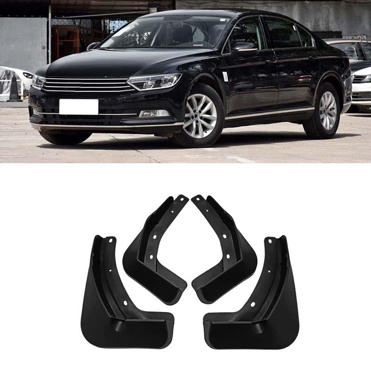 Faldones para el barro que evitan salpicaduras en tu VW Passat B8 de 2015 a 2019