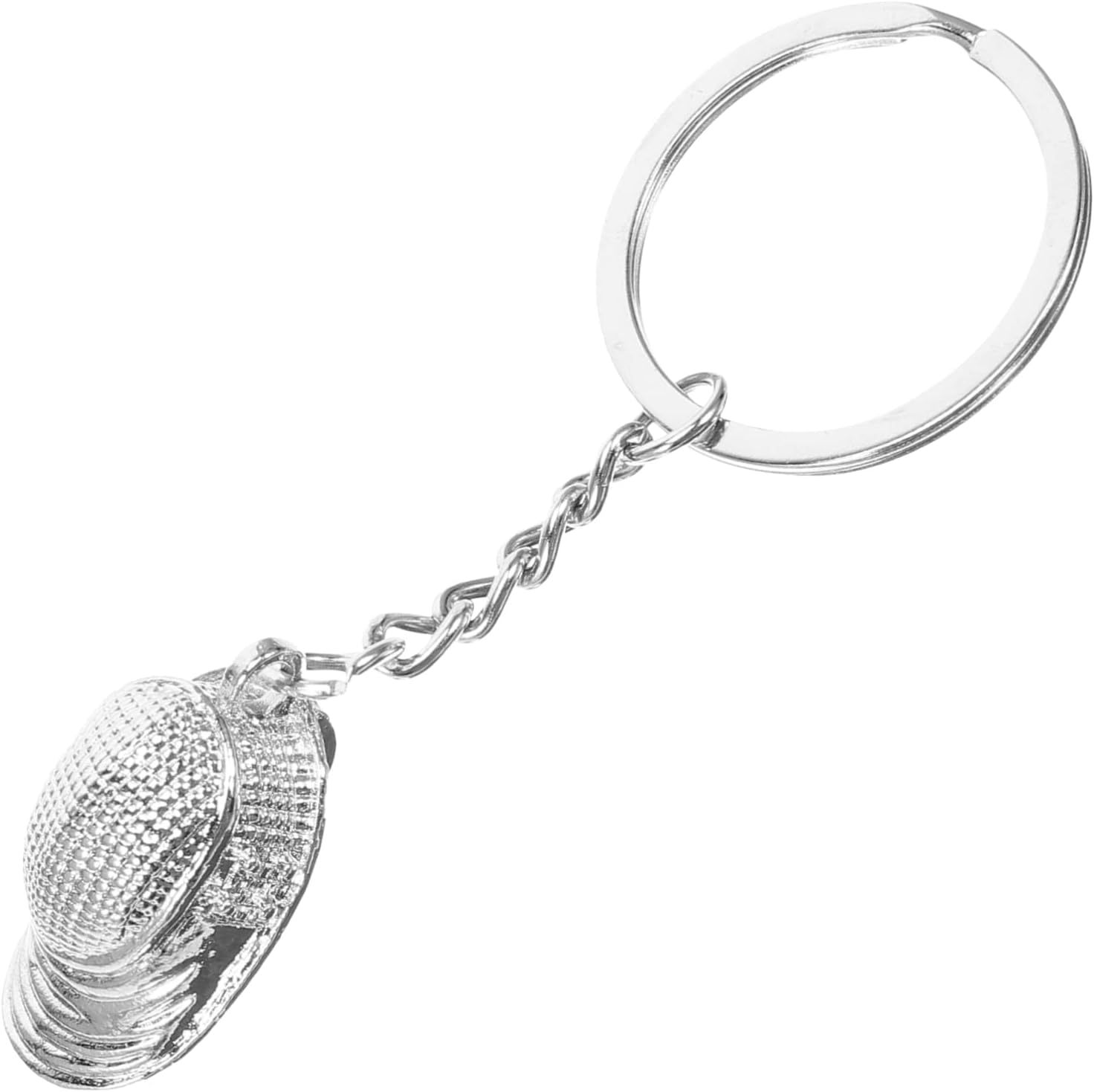 Metal Fencing Keychain Pendant Creative Sports Souvenir Gift for Fencing Fans Kids Boys Birthday Valentine Graduation Backpack Decoration
