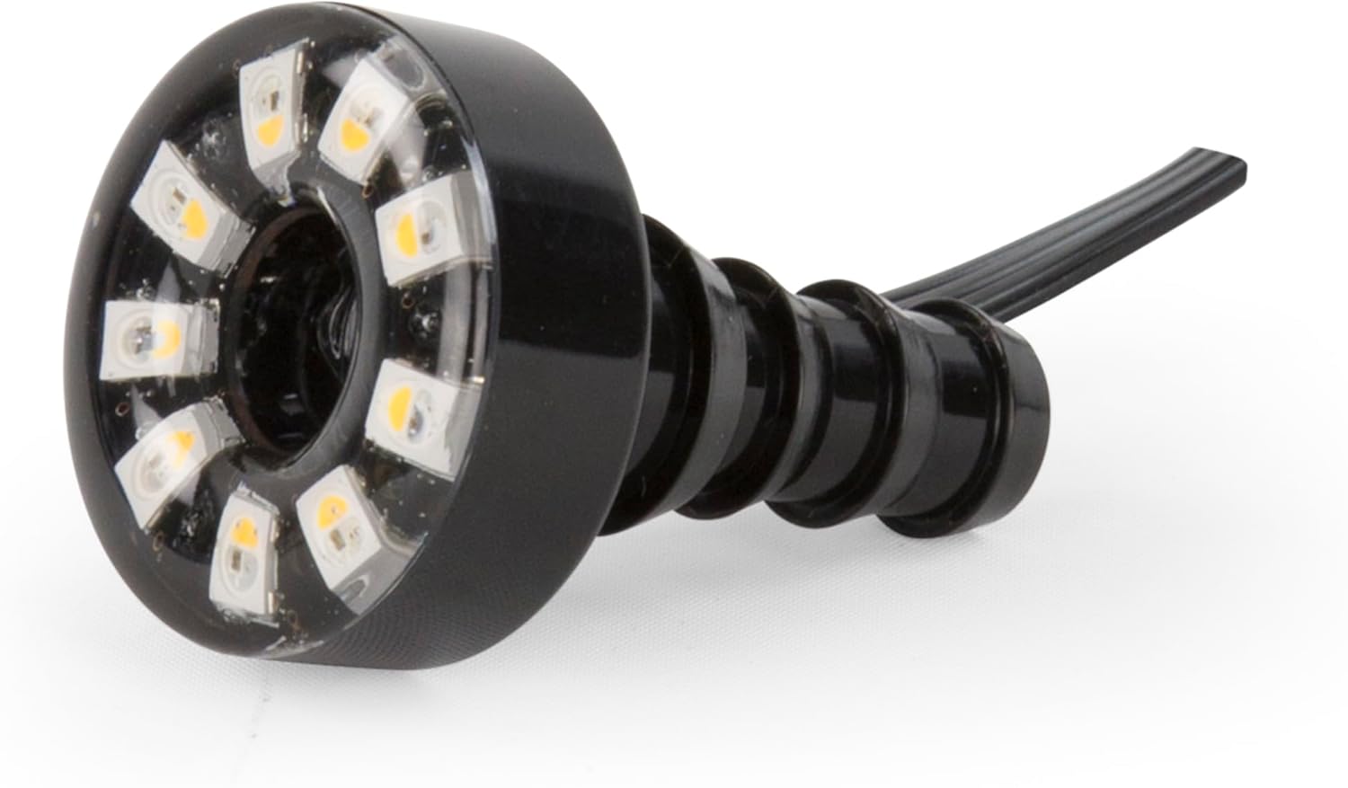 Aquascape Warm White LED Fountain Accent Light for Outdoor Water Fountains & Water Features, Submersible Pond Lighting, 84008