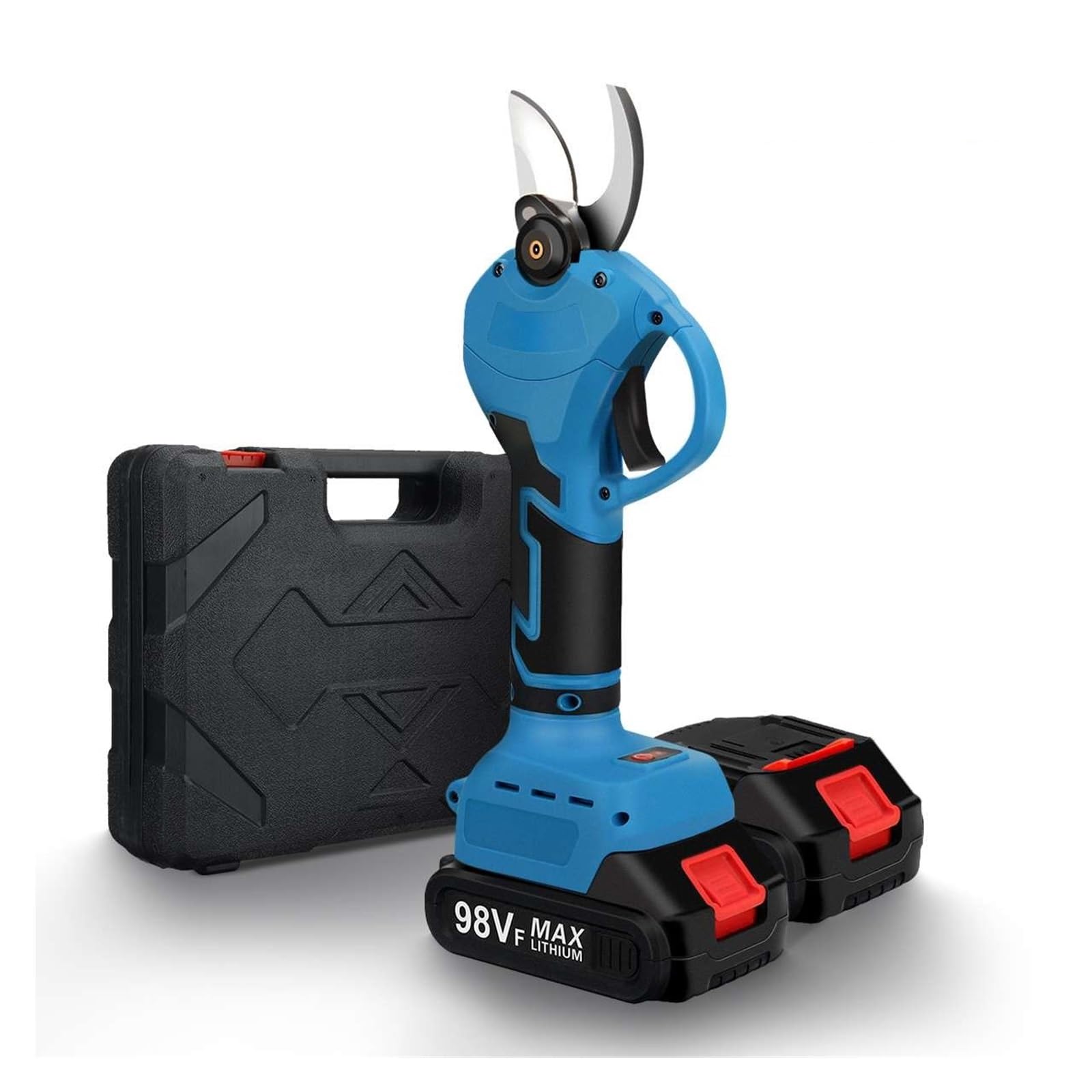 Podadora inalámbrica de 1500W, tijeras de podar eléctricas, cortador de ramas de bonsái y árboles frutales, herramienta de paisajismo,Serie profesional(1 Battery)