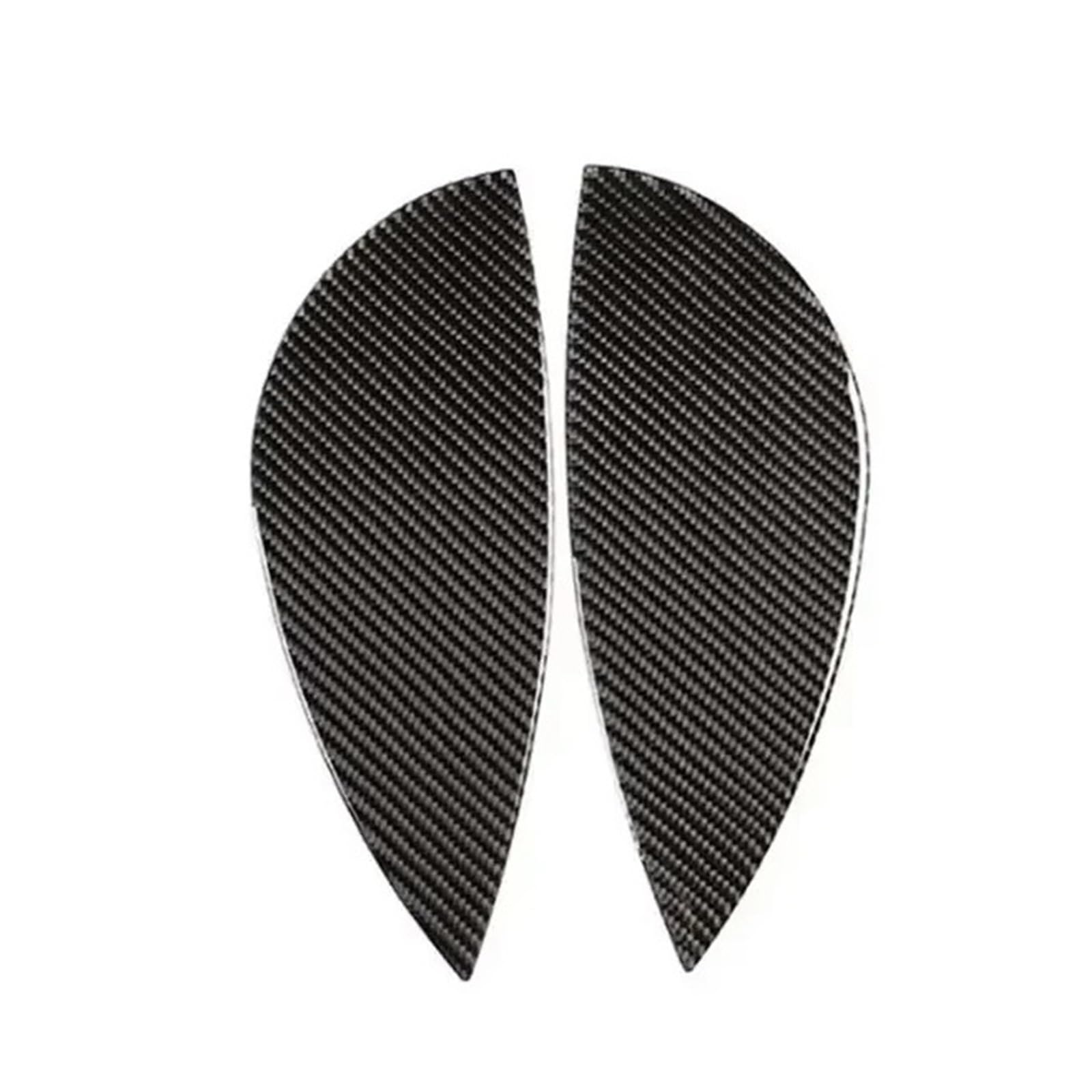 Car Interior Sticker for BMW for 3 Series for E90 for E92 2005-2012 Car Dashboard Both Side Panel Trim Decoration Interior Accessories 2Pieces(Carbon Fiber)