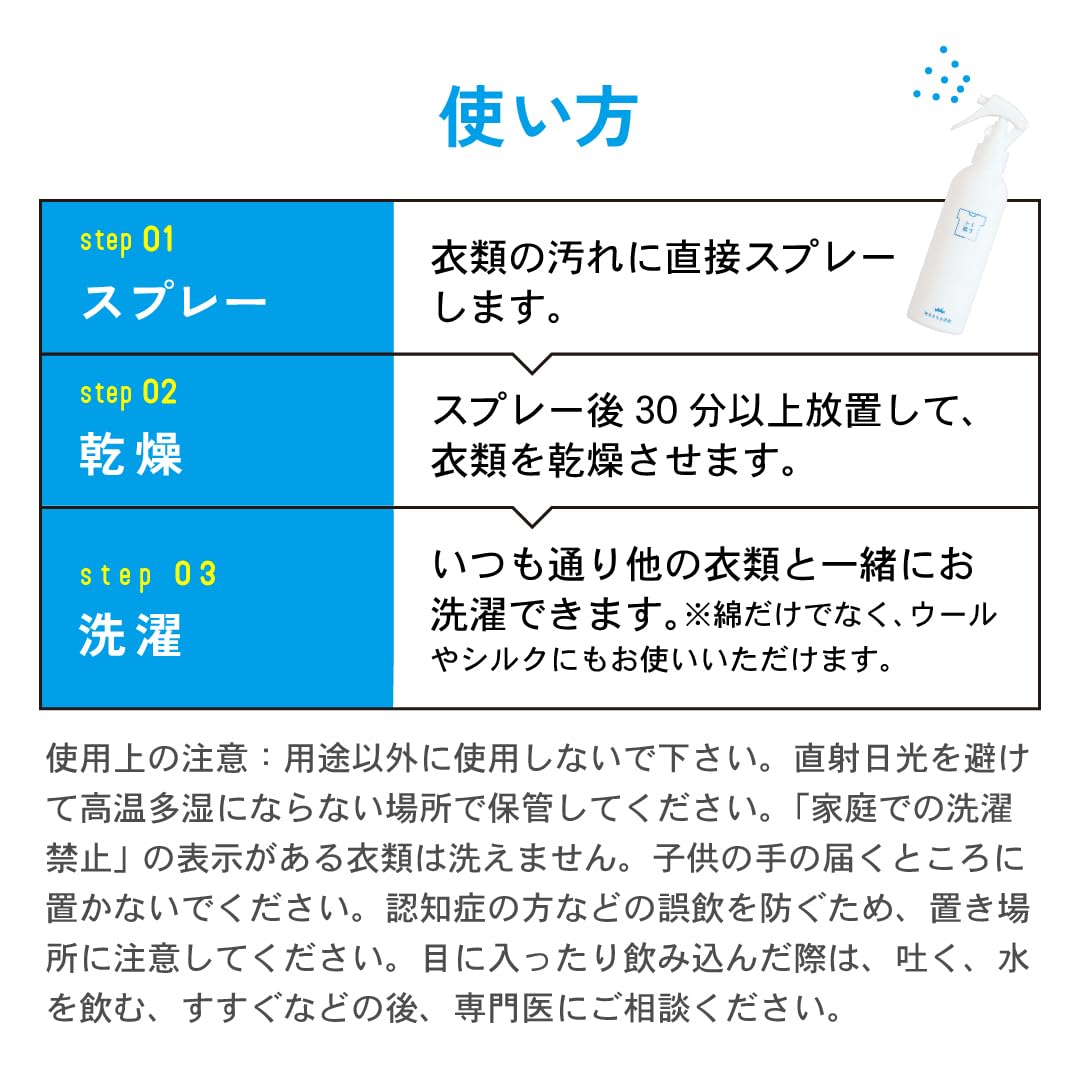 Amazon.co.jp: （wellwash） 海をまもる洗剤 クリーニング屋が開発した