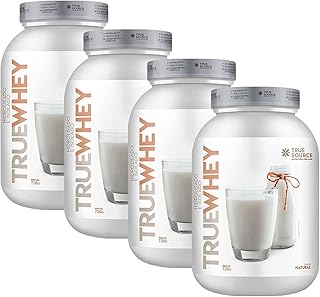 4x True Whey 728g Natural - True Source