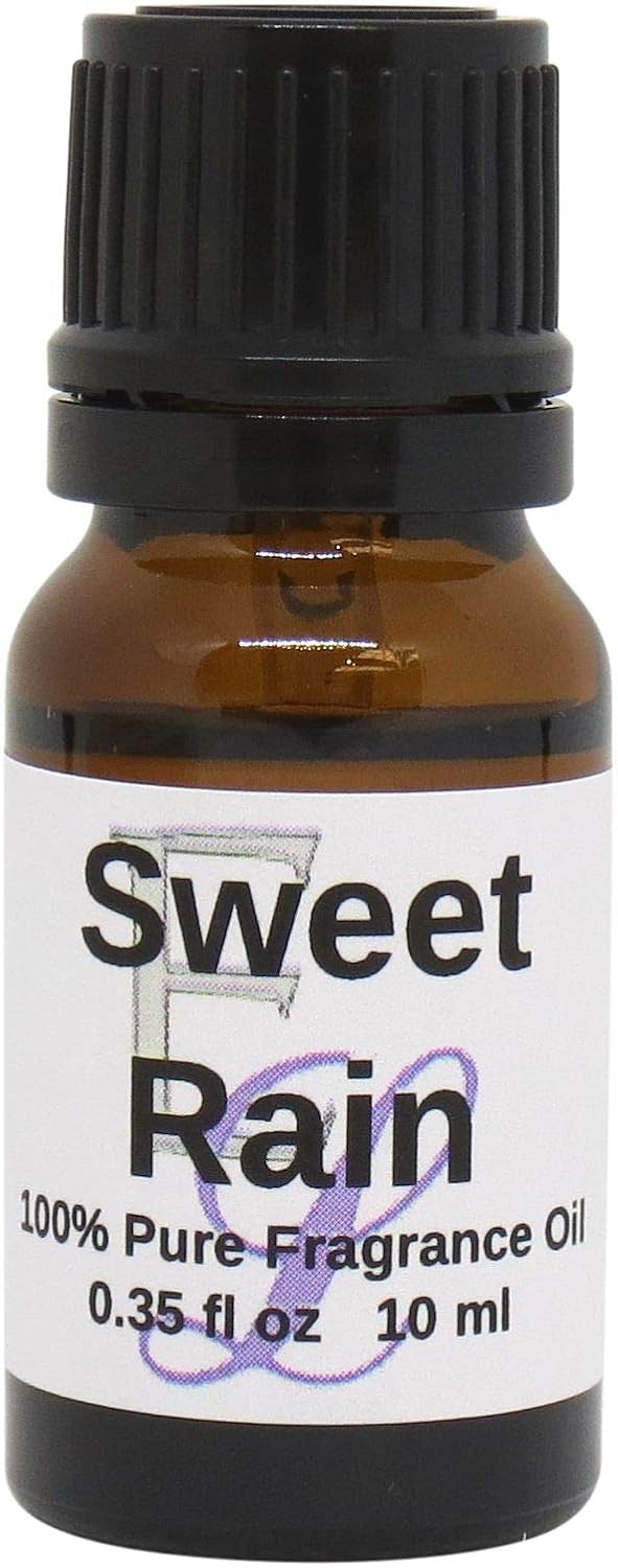 Sweet Rain Fragrance Oil by Eclectic Lady, 10 ml Premium, Long Lasting Diffuser Scent, Aromatherapy