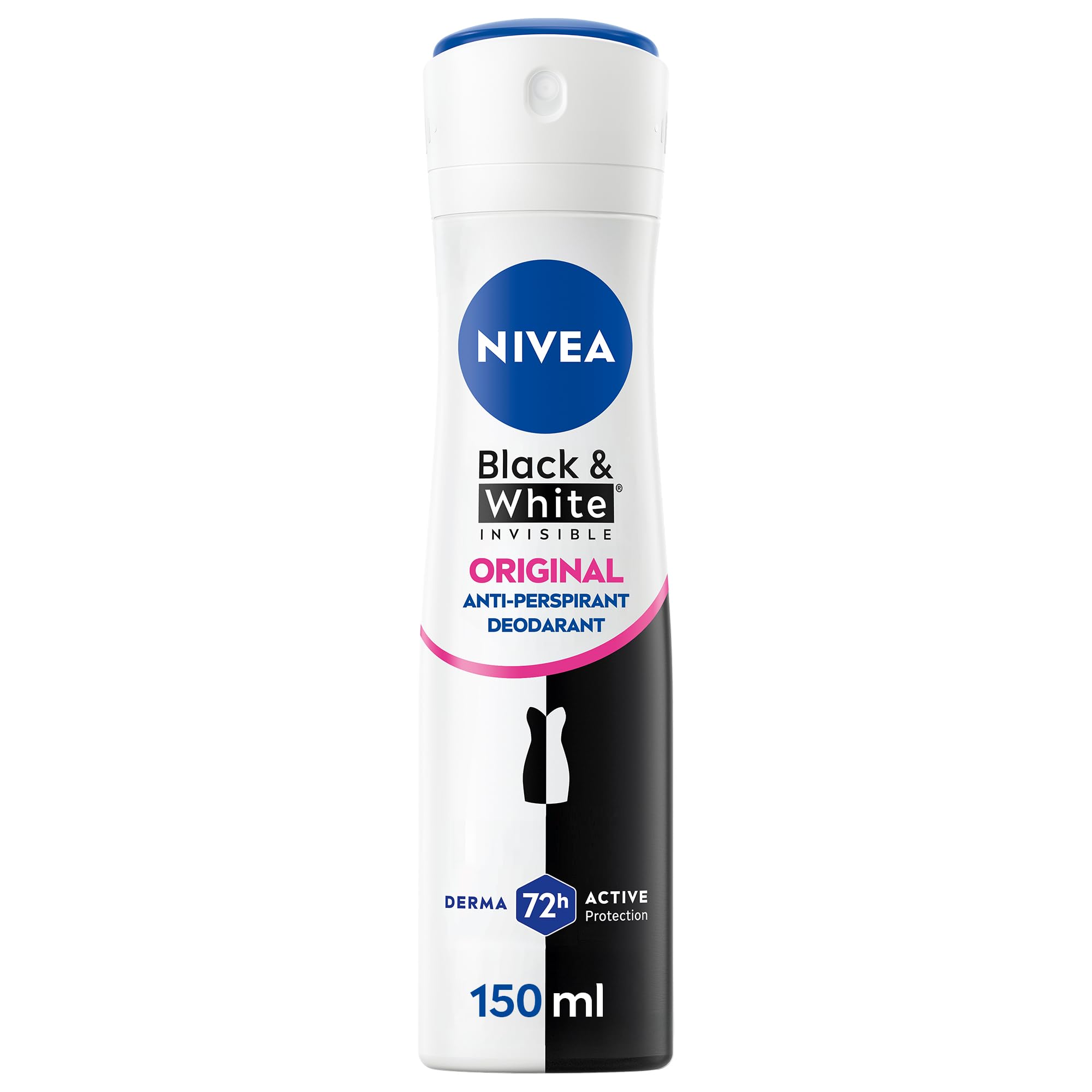 NIVEA Black & White Invisible 15本 NIVEA Black & White Invisible Original Anti-perspirant Deo Spray