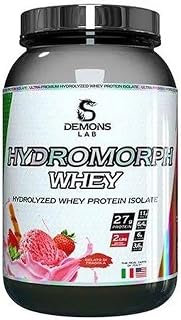 Hydromorph Whey Protein Isolate 907G Gelato Di Fragola (Morango) Demons Lab