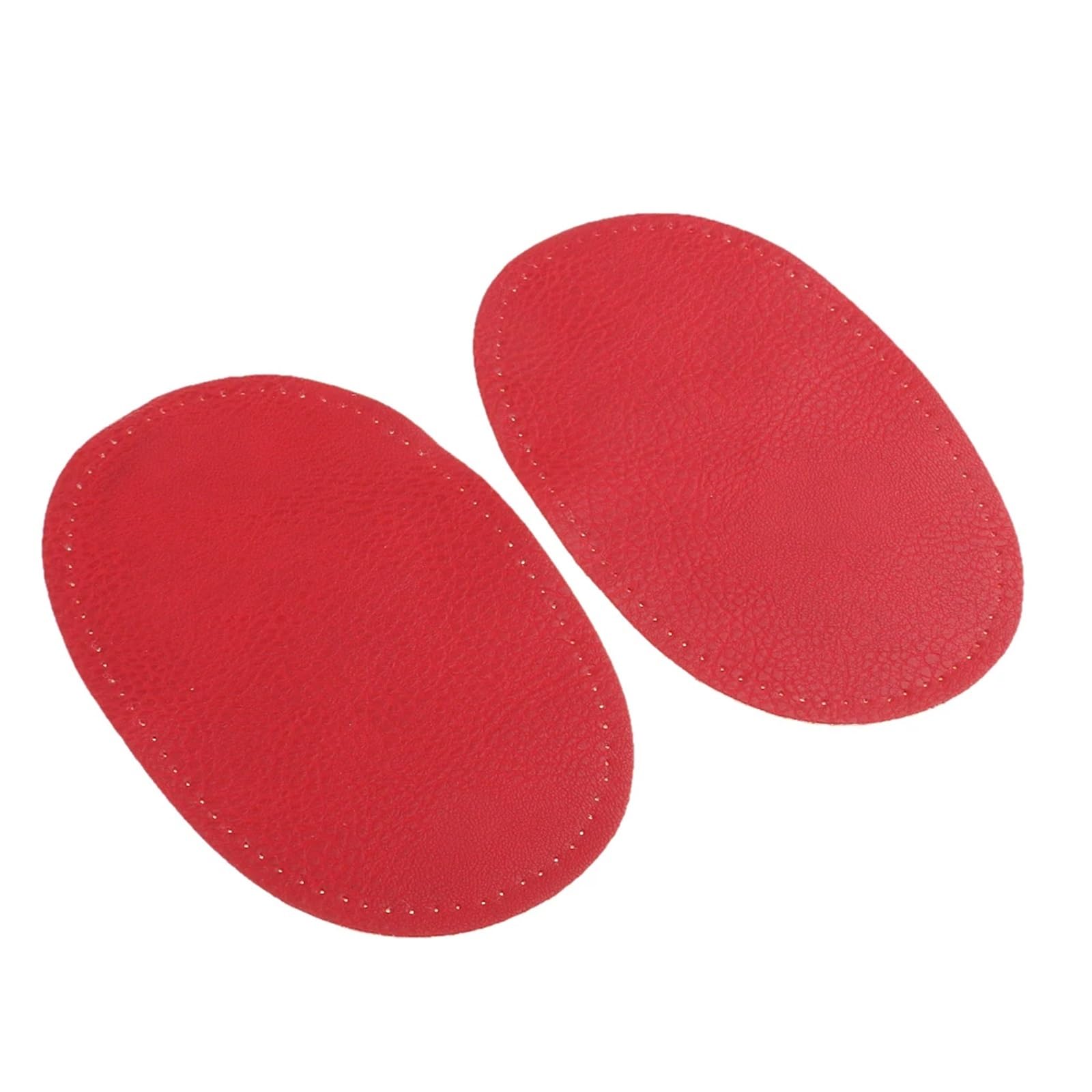 Patchs ovales for coude rouge pour personnaliser une veste en jean lors de vos sorties