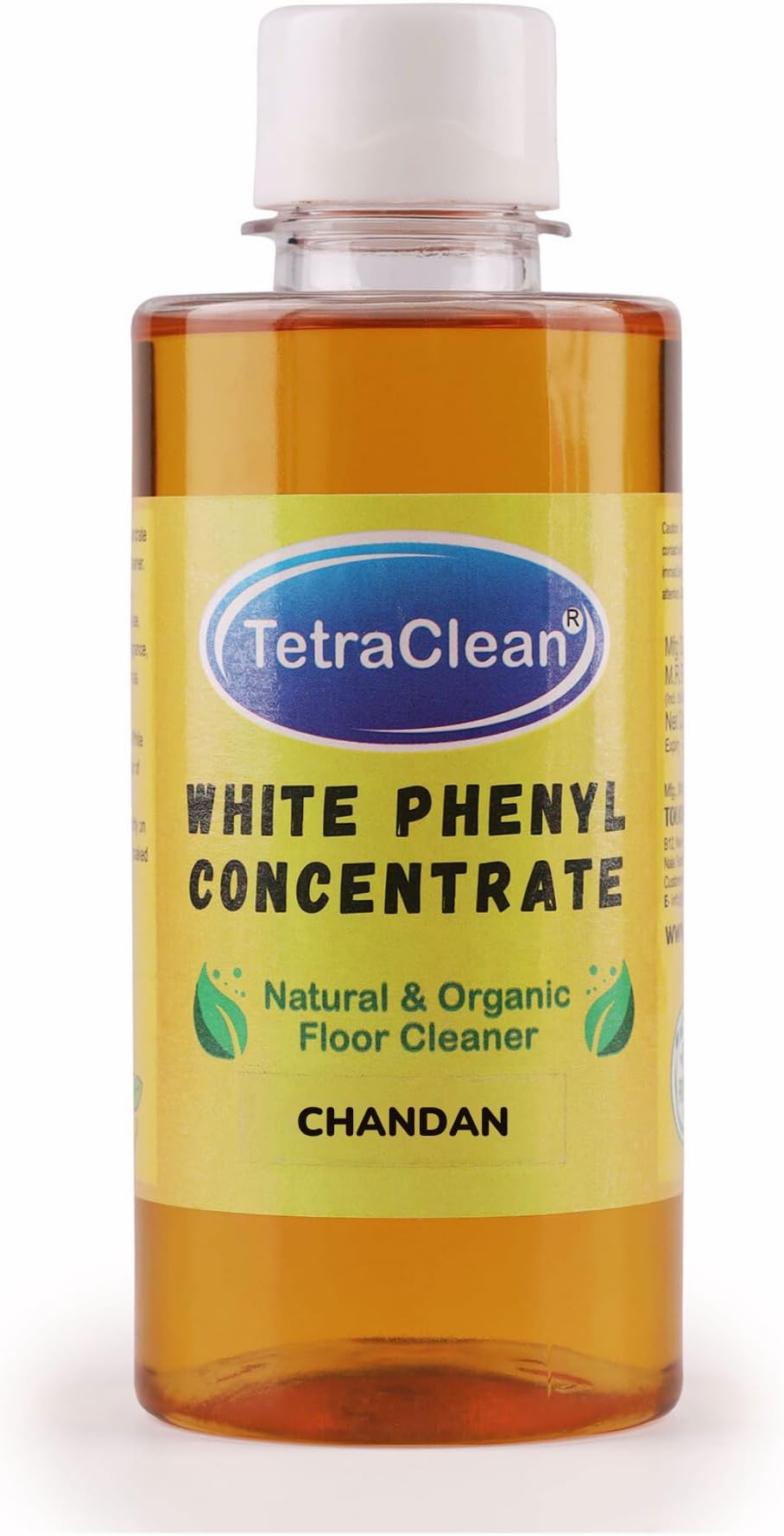 Sandal White Phenyl Concentrate 250 ML | Fragrance Oil Based Natural and Organic Floor Cleaner | Makes 8-10 Litres of White Phenyl | Surface Cleaner | Disinfectant and Stain Remover