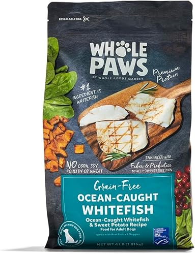 Miniatura 5 de Whole Paws by Whole Foods Market, Comida para perros adultos, receta de pollo y quinua, 4 libras