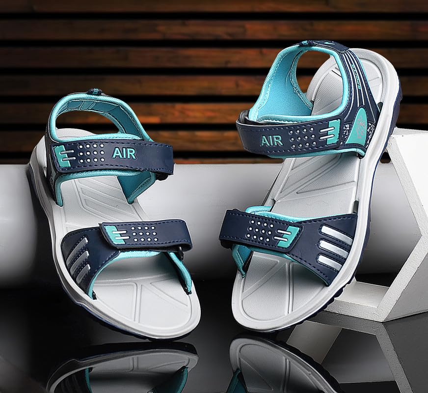 Image of STYLISH and comfortable sandals for men GREY-ORANGE