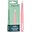 Cliganic Professional Eyebrow Tweezers Slant Tip (Pink) - Precision for Men & Women, Stainless Steel Best for Plucking Chin Facial Hair