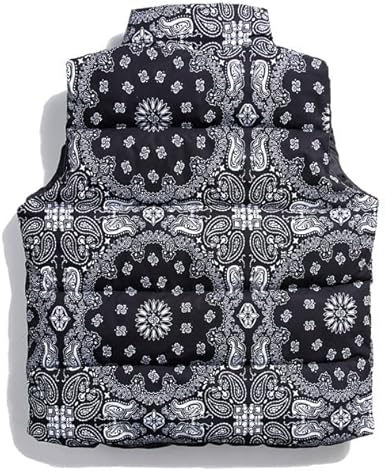 Amazon | [the largest selection] バンダナ柄 ダウン ベスト