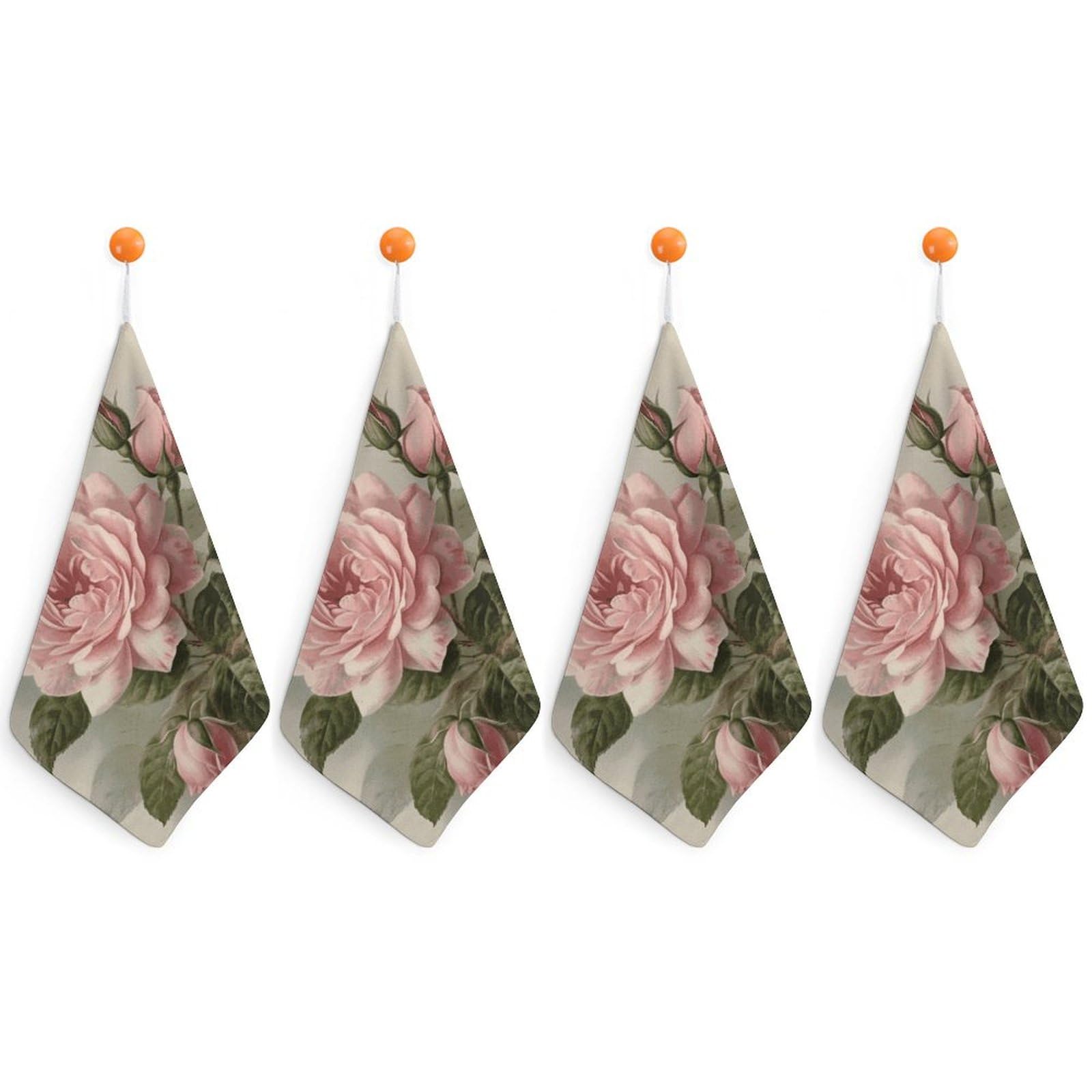 Serviette de cuisine lavable rose vintage pour une ambiance spa à la maison