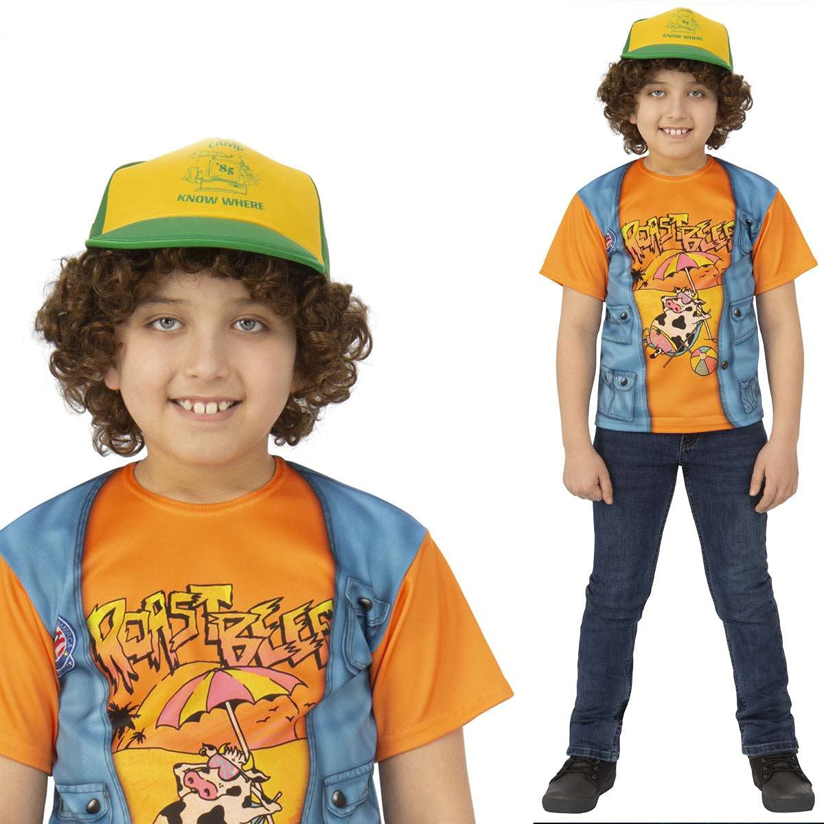 Amazon.co.jp: ストレンジャーシングス ダスティン Tシャツ コスプレ